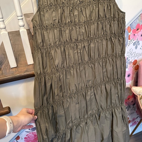 Gestuz Lena Smocked Midi Dress - Picture 5 of 6